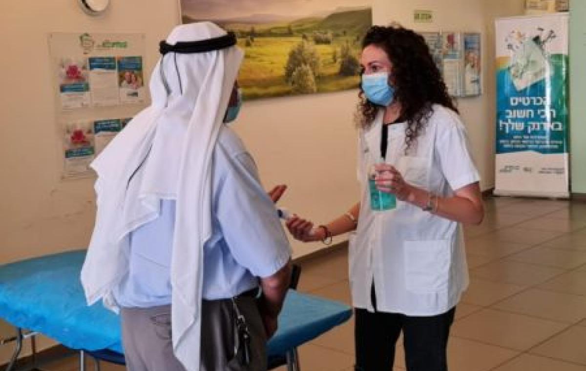 Azrieli Faculty of Medicine Students Assist the City of Nazareth in Coping with COVID-19