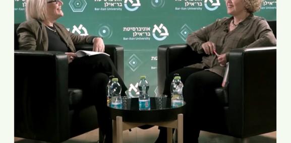 מדען פוגש ידוען 1#- פרופ' מרים פאוסט ואגי משעול בשיחה על יצירתיות