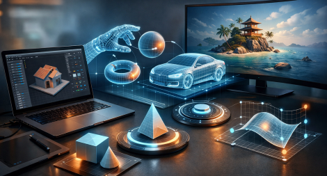 Intuitive and Controllable AI for 3D Geometry