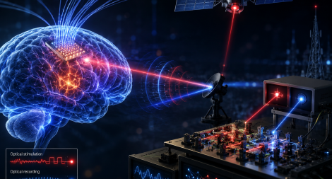 Towards remote photonic brain computer interface