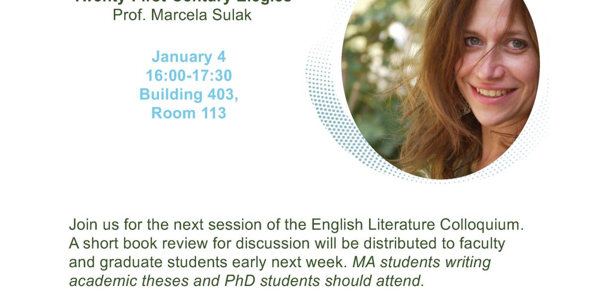 English lit. Colloq 4.1.23