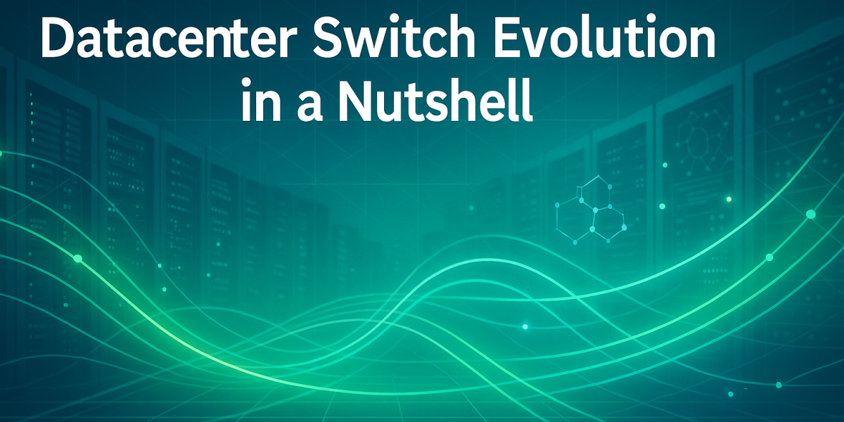 Datacenter switch evolution in a nutshell