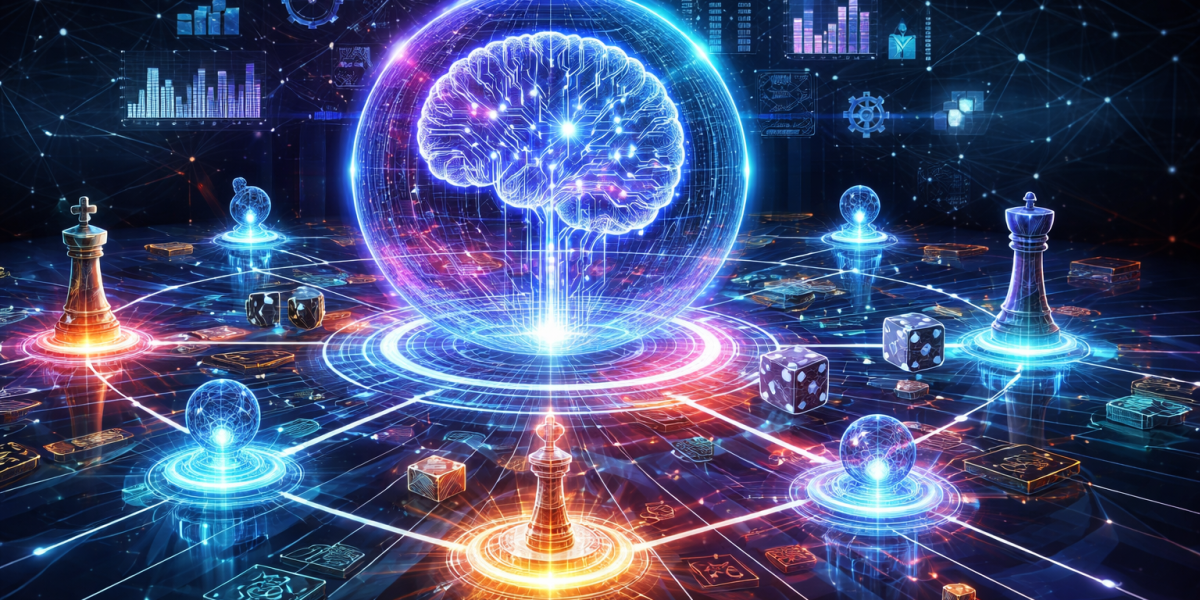 Game of thoughts illustration