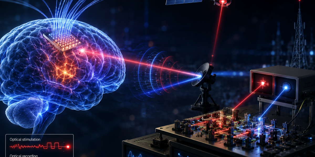 Towards remote photonic brain computer interface